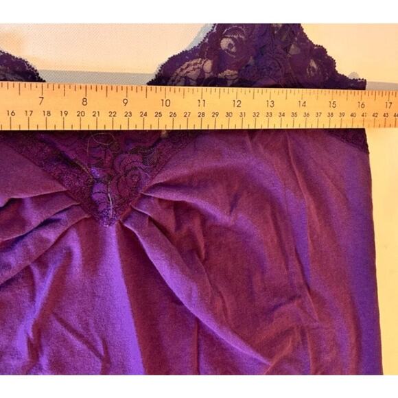 VTG Y2K Vintage Lace Trim Fairy Grunge Tank Bella Swan Gossip Gilmore Girls MED - Picture 7 of 7